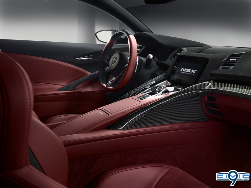 Acura Nsx Concept Shows Off Its Interior 9th Generation