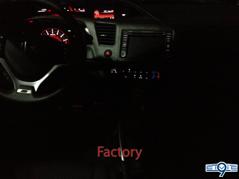 2012 Honda civic si ambient lighting #7