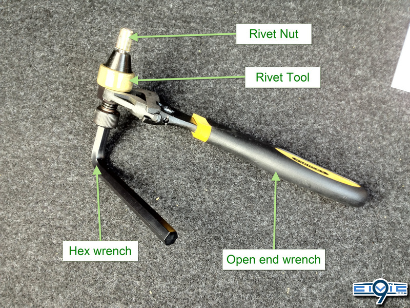 Honda rivet nut tool #6