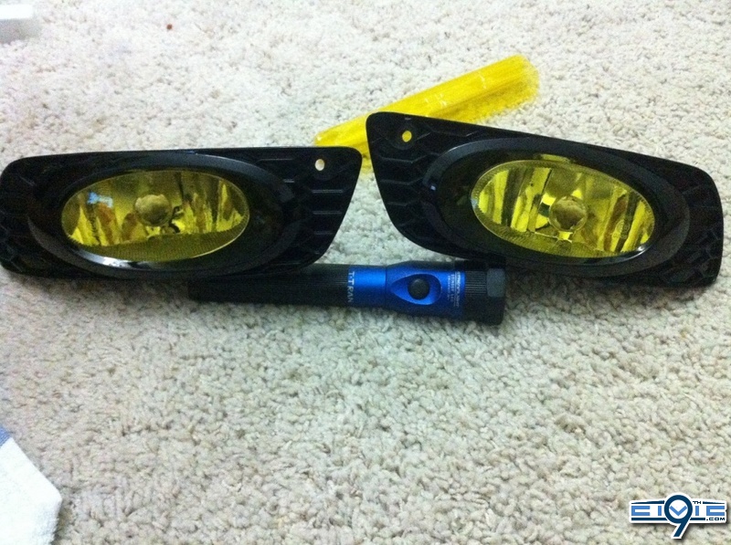 DIY DIY Make your fog lights YELLOW with vinyl 9th Generation