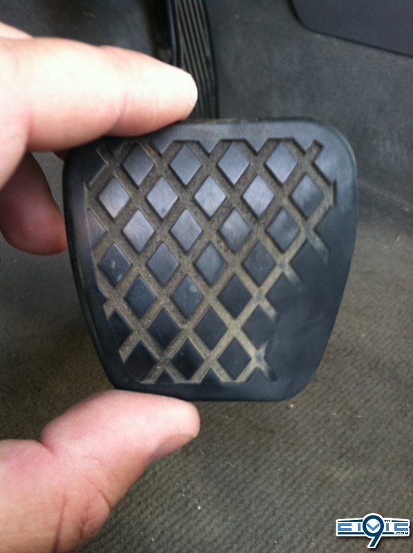 DIY Pedal grip tape 9th Generation Honda Civic Forum