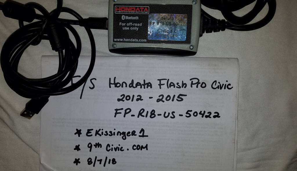 Hondata FlashPro 8th Gen Civic Si