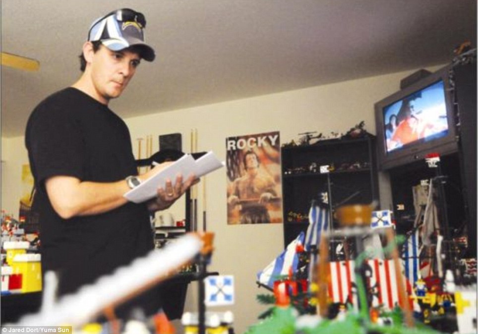 Marine Corp Captain Kyle Ugone sets Lego collection world record