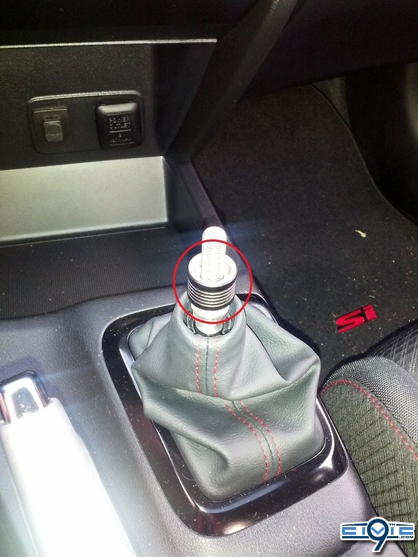 2015 civic si shift boot