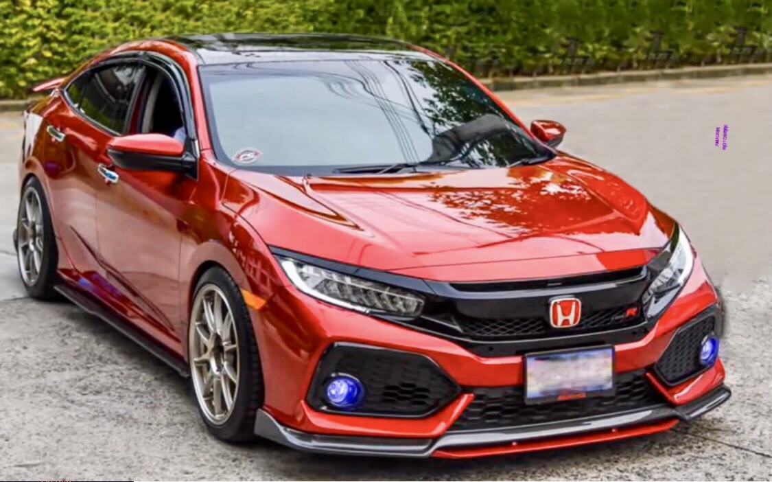 2018 Honda Civic Hatchback Front Lip