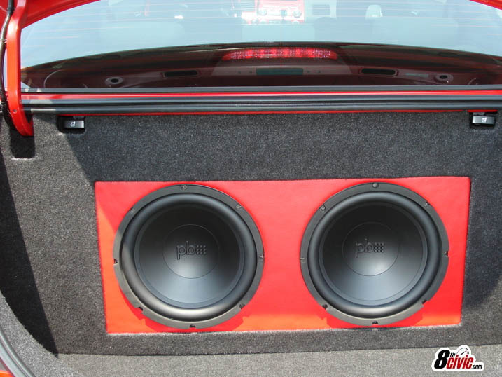 Subwoofer amplificado - Car Audio - Civic X Club