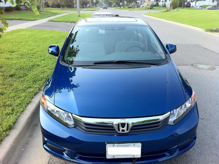 2015 Honda Civic Si Dyno Blue Pearl