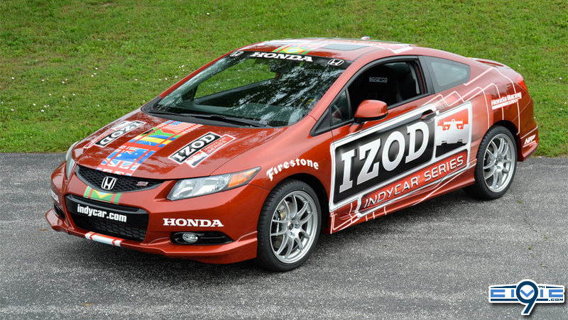 2012 Honda Civic Si Takes On New Role As IZOD IndyCar Series Safety Car ...