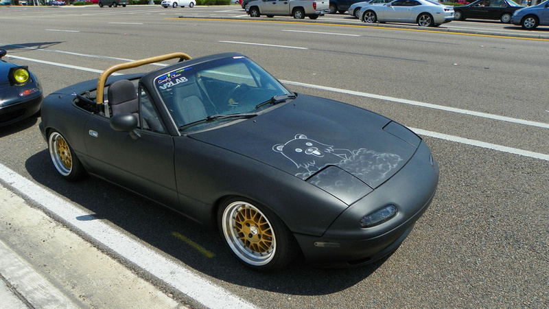 Miata owner pulls fast and the furious move | 9th Generation Honda ...